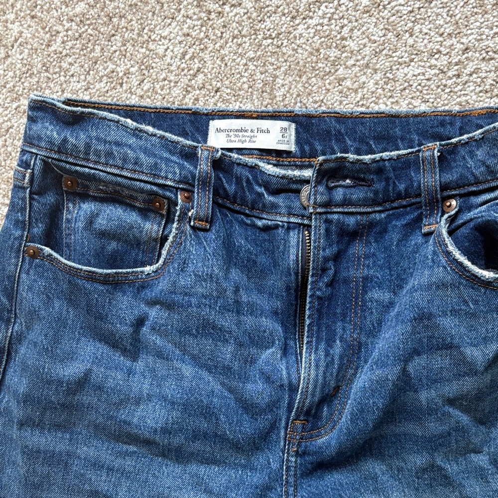 Abercrombie high rise jeans